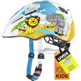 Дитячий велосипедний шолом Uvex Kid 2 cc, легкий, регульований розмір, можливість встановлення LED-світла