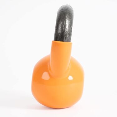Kettlebell Nilox 4 кг для фітнесу та дому, зручна ручка, плоска основа, чавунний корпус