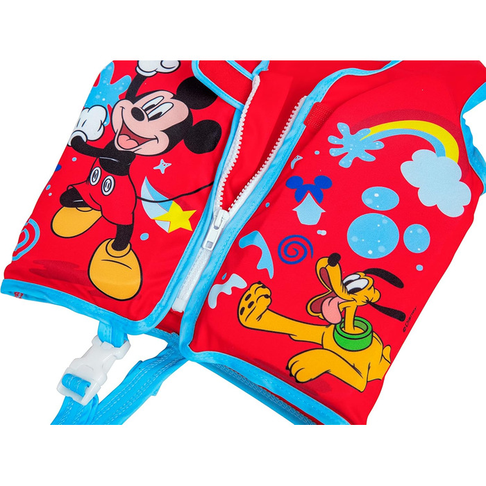 Дитячий жилет для плавання Bestway Swim Safe ABC Disney Junior Mickey & Friends, рівень B, 1-3 роки, червоний