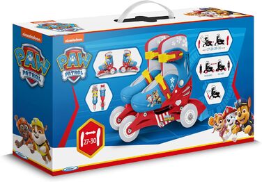 Ролики TRISKATES 2-в-1 Paw Patrol, регульовані, блакитні (27-30)