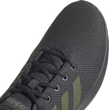 Кросівки Adidas Lite Racer Cln для чоловіків (40 EU, Carbon Focus Olive Grey)