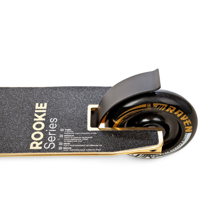 Стунт-самокат RAVEN Evolution Rookie Gold 100мм
