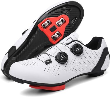 Велосипедні шкарпетки для чоловіків та жінок | Шкарпетки для шосе, Peloton та Indoor Cycling | Легкі та дихаючі, 41 EU, білі