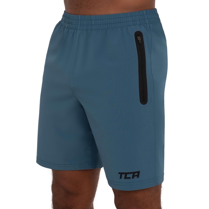 Шорти спортивні чоловічі короткі - TCA - для бігу та фітнесу, світло-блакитні