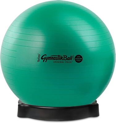 PEZZI Pezziball MAXAFE: фітбол з підставкою, 65 см, зелений