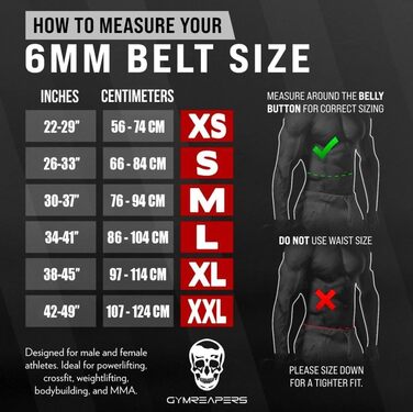 Пояс для важкої атлетики, 6 мм, натуральна шкіра, подвійні зубці, міцний, 10,2 см, сильна підтримка спини для важкої атлетики, присідання, пауерліфтинг, чорний, XL