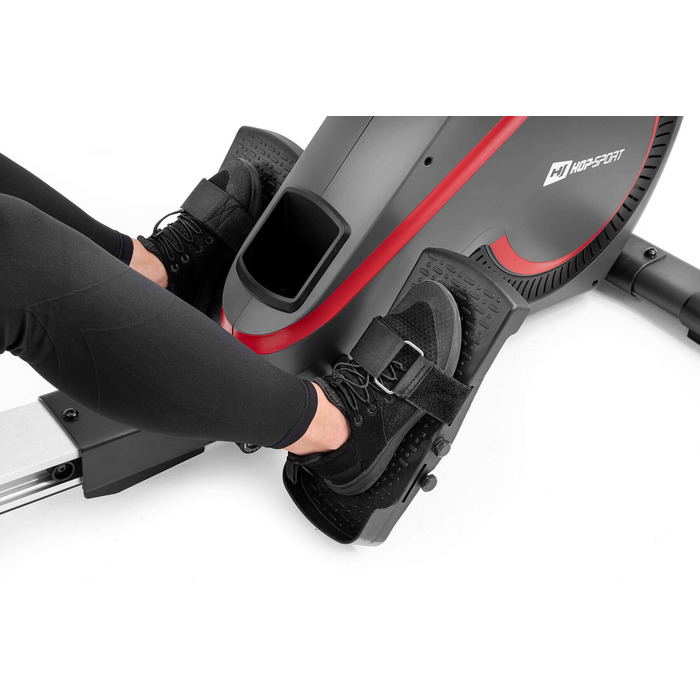 Гребний тренажер Hop-Sport HS-095R Spike сірий