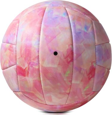 Волейбольний м'яч BYAOSUN для пляжу та залу, розмір 5, рожевий