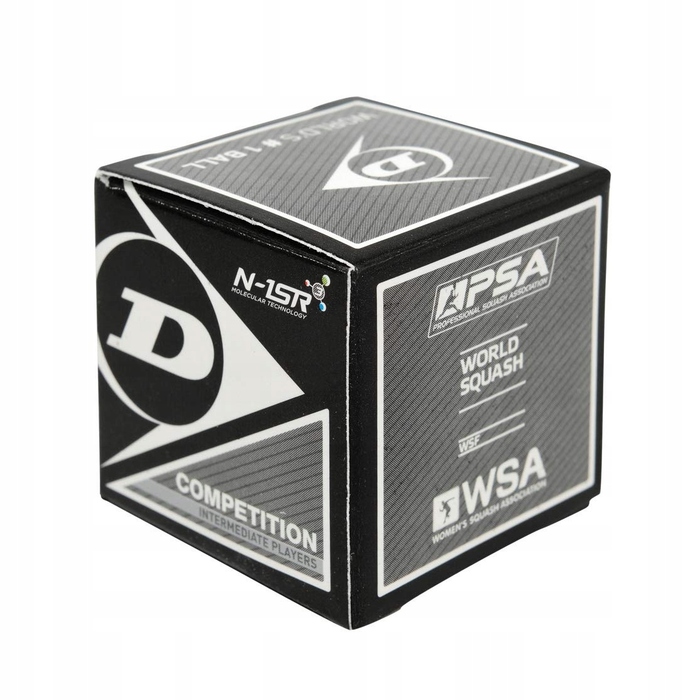 М'ячі для сквошу Dunlop Competition (жовта крапка), 12 шт.