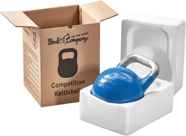 Гиря сталева Bad Company для кросфіту та фітнесу, різна вага 8-40 кг