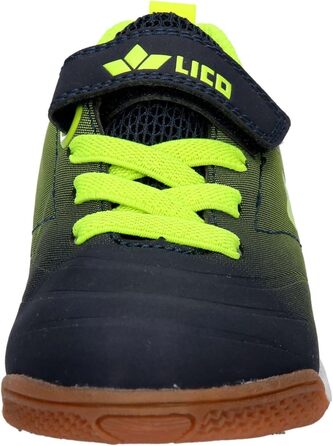 Дитячі спортивні черевики Lico Marlin для залу, 34 EU, блакитний/лимонний