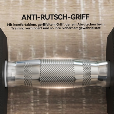 Гантель HOMCOM, 35 кг, чорно-срібна з антиковзким покриттям