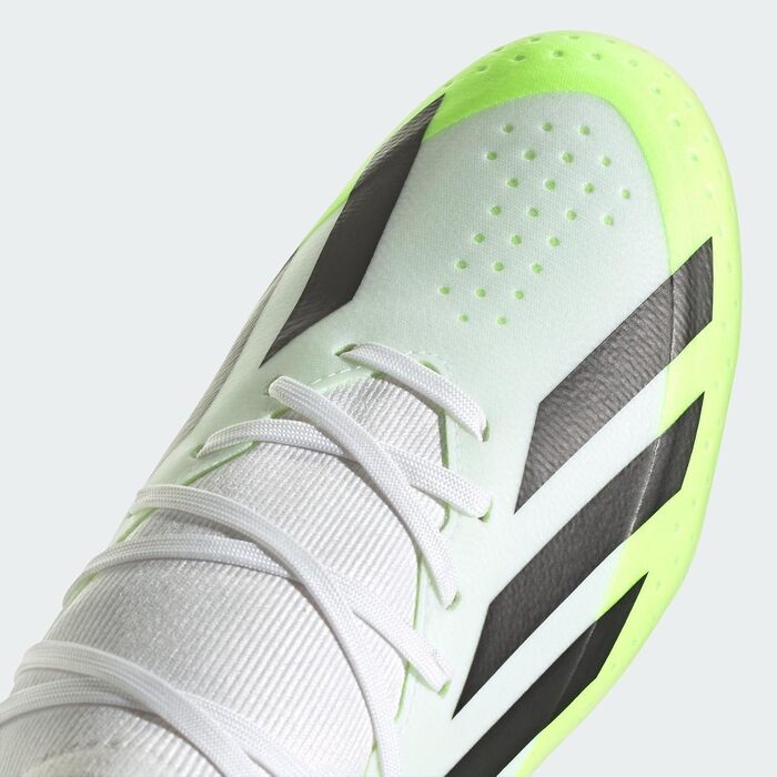 Кросівки футбольні Adidas X Crazyfast.3 FG (46 2/3 EU) - Cloud White/Core Black/Lucid Lemon
