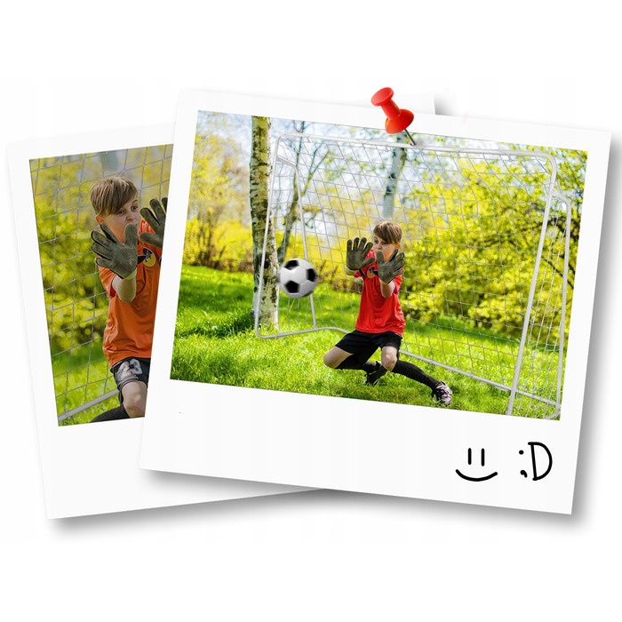 Переносні розкладні футбольні ворота Neo-sport, 215 x 153 x 76 см