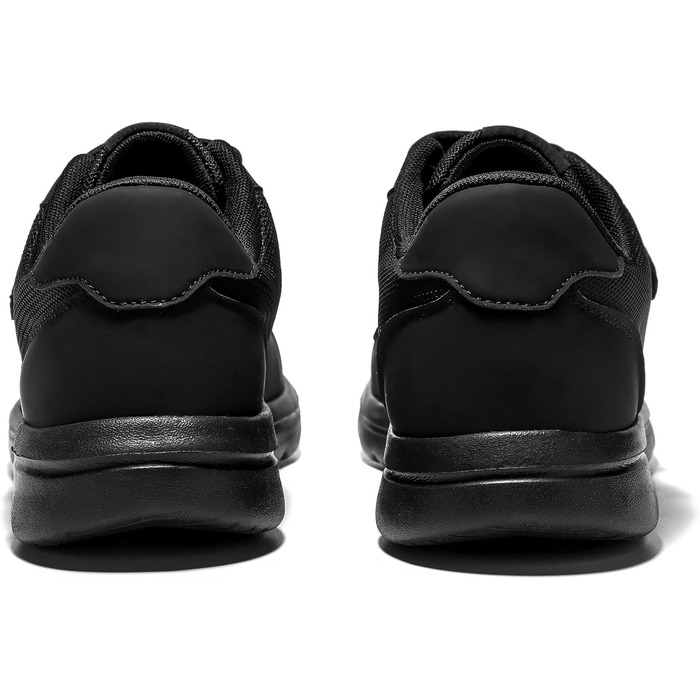 Чоловічі кросівки JOMIX з клямками, легкі спортивні взуття, дихаючі, для бігу по вулицях, чорного кольору (44 EU)