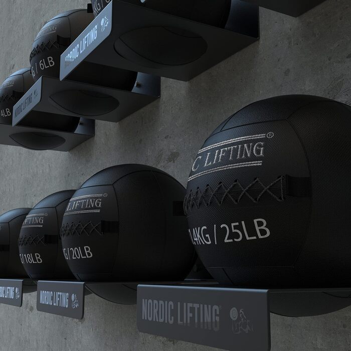 М'яч для фітнесу Nordic Lifting Wandball - медичний м'яч для кросфіту, фітнесу, тренувань у залі та силових вправ