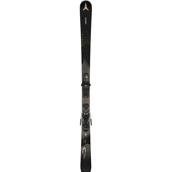 Гірські лижі ATOMIC Black Heaven 156 см з кріпленнями M 10 GW, чорні
