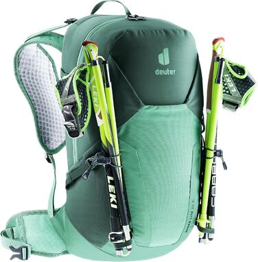 Жіночий рюкзак Deuter Speed Lite 23 SL, 23 л, легкий, для туризму, бірюзово-зелений