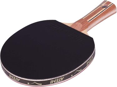 Набір ракетки для настільного тенісу Atemi 5000 | Карбон-Балза-Дерево | Професійна ракетка для максимальної швидкості, обертання та контролю | Клас змагань | 7 шарів | Оновлені ручки, кольори та упаковка