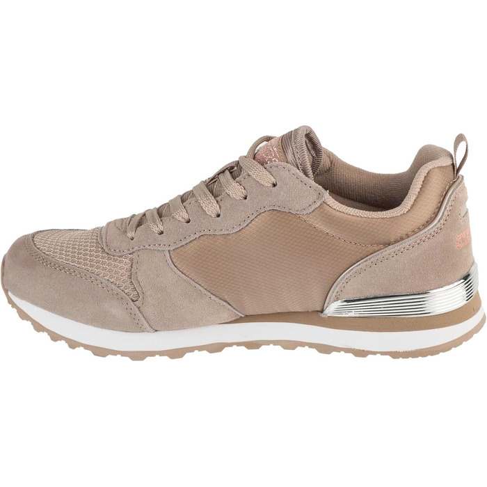 Кросівки Skechers OG 85-Goldn Gurl Natural Suede Mesh Nylon Coral Trim, розмір 42 EU