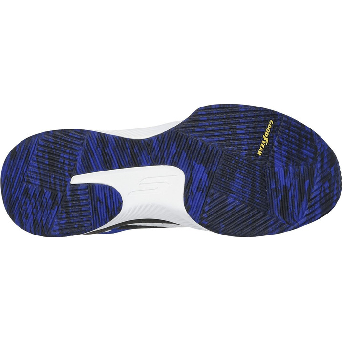 Кросівки Skechers Nexus для чоловіків, баскетбольні, сірі та зелені (42 EU, білий/синій)