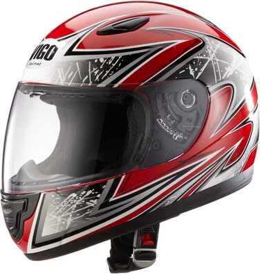 Дитячий мотошолом PectWear SA03 (XXS (Youth M), червоний)