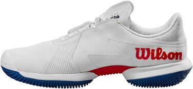 Тенісні кросівки Wilson KAOS Swift 1.5 для чоловіків (47 1/3 EU, білий, синій, червоний)