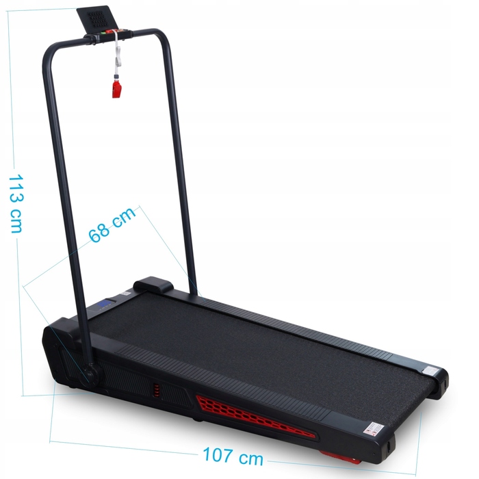 Електрична бігова доріжка для дому Tollo Corciano walkingpad 2в1, 3к.с., до 130 кг, 14 км/год