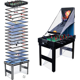 Дитячий ігровий стіл Happy Garden 20 в 1 - багатофункціональний стіл для ігор та розвитку