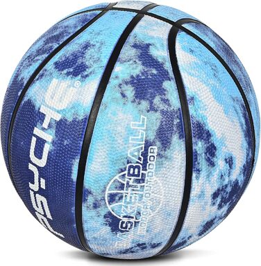 Баскетбольні м'ячі Wuzfully для дітей та дорослих, Indoor/Outdoor, блакитні