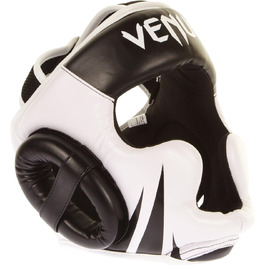 Захисний шолом Venum Challenger Black/Ice для боксу та MMA