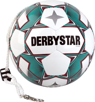 Футбольний м'яч DERBYSTAR Swing розмір 5, білий, для дорослих