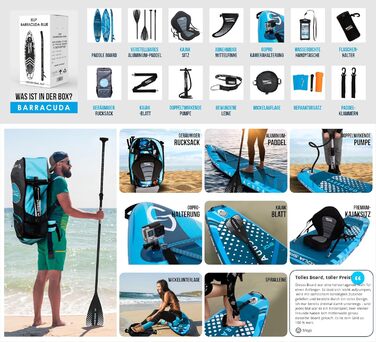 SUP дошка Aqua Spirit надувна 2024 (320x81x15 см) + каяк-кіт: весло, рюкзак, насос. Для початківців/експертів. Гарантія 2 роки