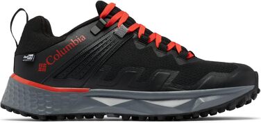 Чоловічі трекінгові черевики Columbia Facet 75 Outdry, 45 EU, чорний/вогняно-червоний
