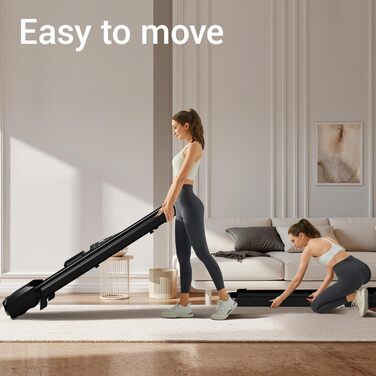 Біговий тренажер для дому складний, 12 км/год, з нахилом 15%, Walking Pad, максимальне навантаження 136 кг