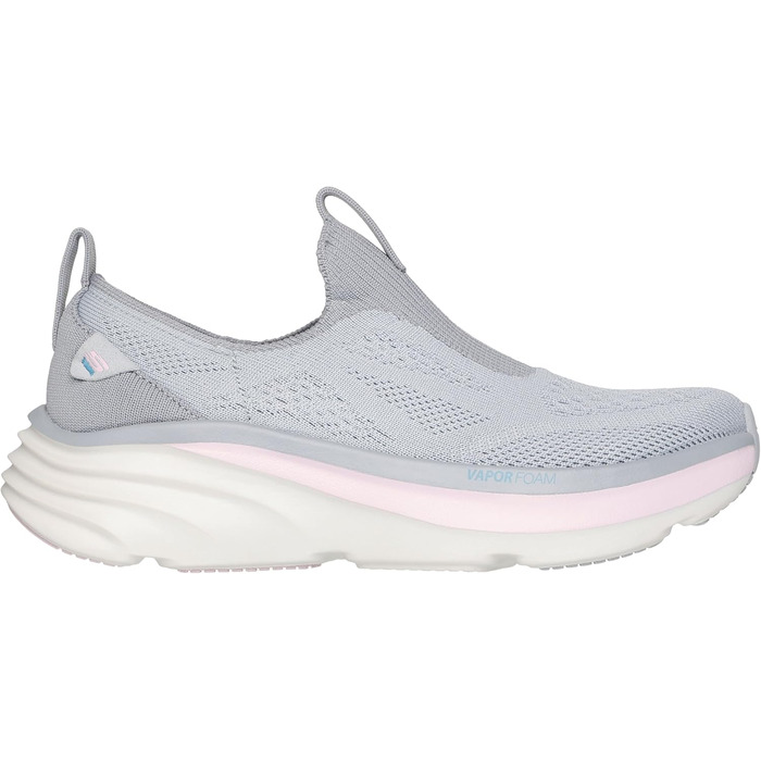 Жіночі кросівки Skechers D'lux Vapor Evening Glow, білі, багатокольорові (37 EU, сірий, рожевий)