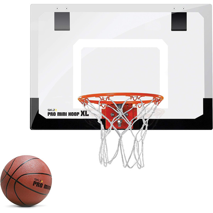 Баскетбольний кошик SKLZ Pro Mini Hoop XL для приміщень з м'ячем