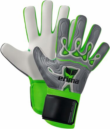 Воротарські рукавички Erima Flex-Ray New Talent 9 сірі/зелені