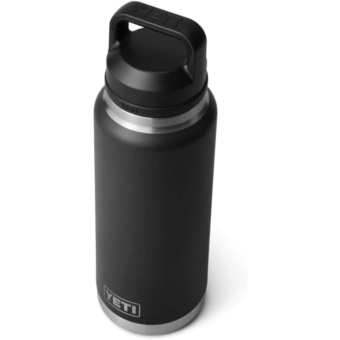 Термобутилка YETI Rambler з кришкою Chug, чорна, 1065 мл