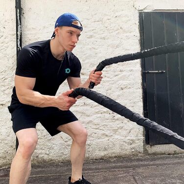 Ремін для силових тренувань RPM Power Battle Rope - 12 метрів (з анкером)