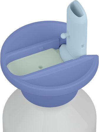 Сталева пляшка для води Dopper 350мл, Green Sorbet — герметична спортивна пляшка з нержавіючої сталі 18/8, без BPA, для спорту, офісу та активного відпочинку