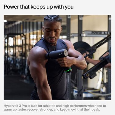 Масажер для тіла Hypervolt 3 Pro – професійний перкусійний масажер для відновлення м'язів