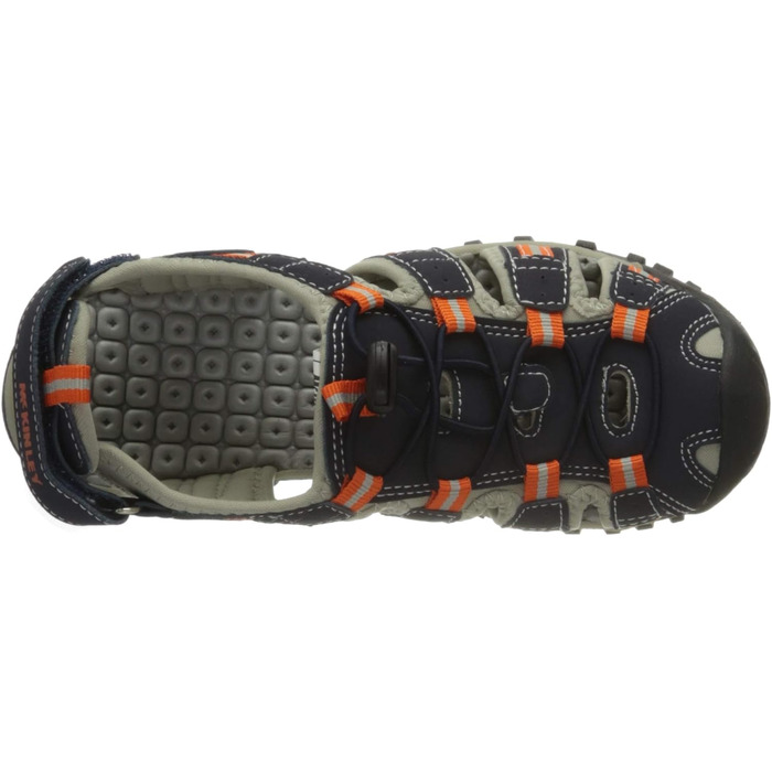 Дитячі трекінгові черевики McKinley Vapor II Jr. для туризму та прогулянок, 23 EU, блакитний, темно-синій, червоний