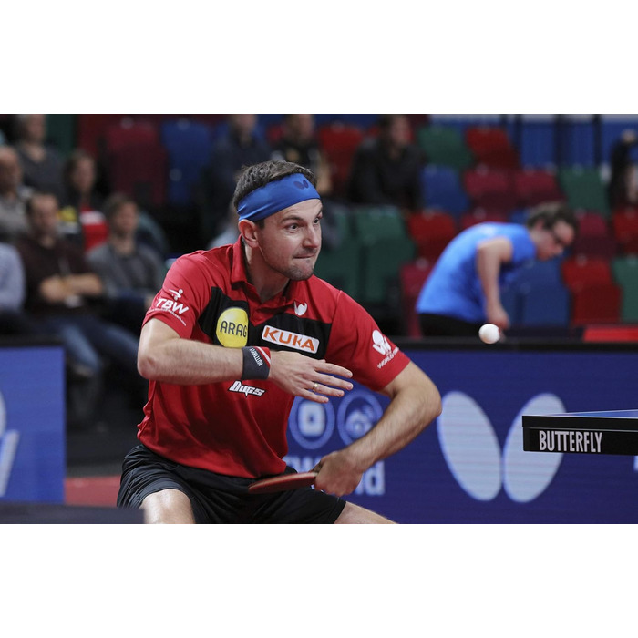 Настільна ракетка Butterfly Timo Boll Black, професійна, ITTF, анатомічна ручка, накладка Wakaba
