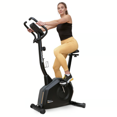 Велотренажер Hop-Sport HS-4000H Grant чорно-золотистий