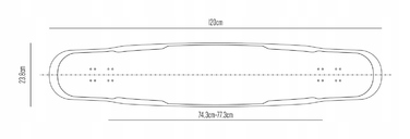 Лонгборд Luca Ballar ABEC-9