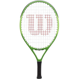 Тенісна ракетка Wilson Blade Feel 21 для дітей та підлітків, чорна/зелена