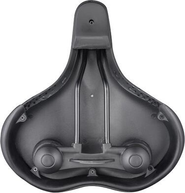 Сідло для міського велосипеда Selle San Marco City Sofa L1, м'яке, зручне, чорне