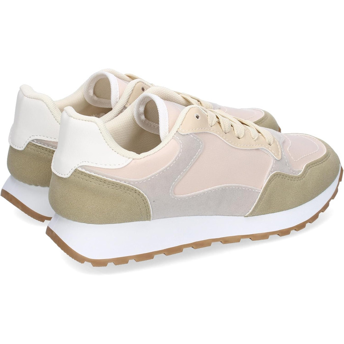 Жіночі спортивні кросівки Beige (40 EU) повсякденні, зручні, на шнурівках