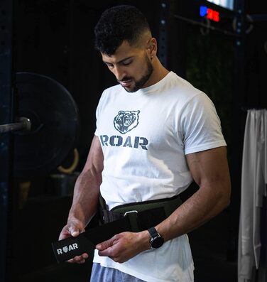 Пояс для важкої атлетики Roar® для чоловіків і жінок, пауерліфтинг, кросфіт, тренажерний зал
